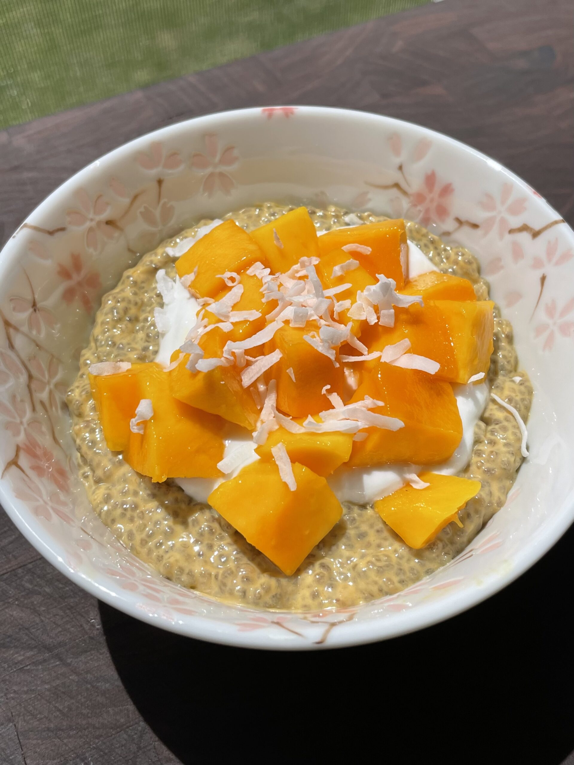 “Mango Sago” Chia Pudding