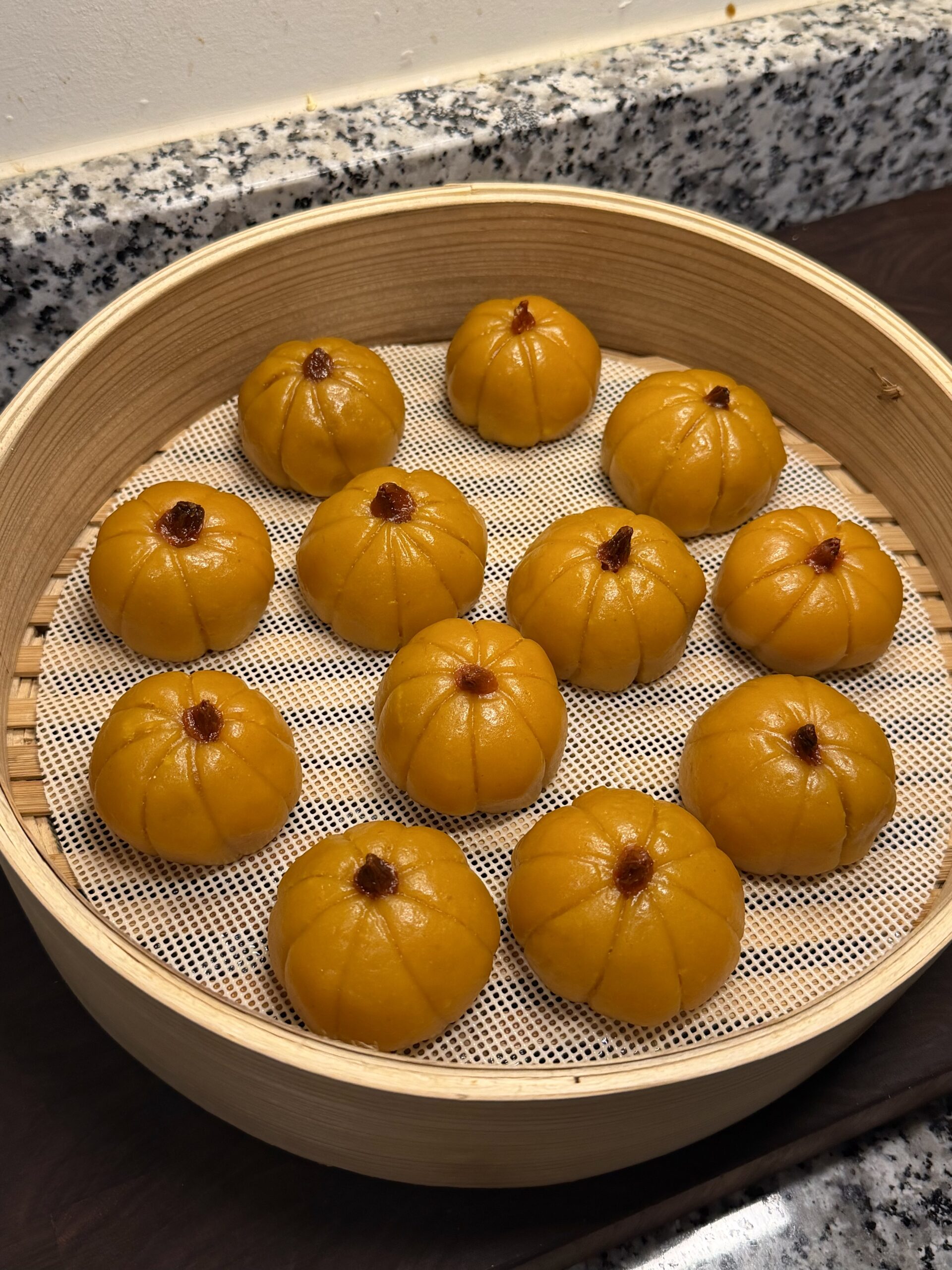 Pumpkin Mochi