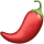 Hot pepper iOS emoji